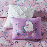 PINK Lola Unicorn Cotton Comforter Set by Urban Habitat Kids