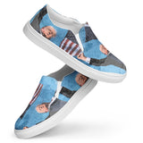 FIGHT with Trump Women’s slip-on canvas shoes