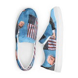 FIGHT with Trump Women’s slip-on canvas shoes