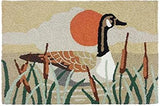 "GEESE AND CATTAILS"  JELLYBEAN RUG