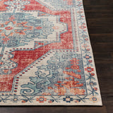BOHEMIAN RED AND BEIGE AREA RUG by Surya