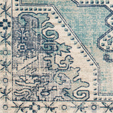 BOHEMIAN BLUE AREA RUG by Surya