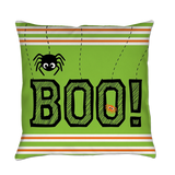 BOO Spider Halloween pillow