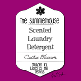 32 oz CACTUS BLOSSOM Scented Boutique Laundry Detergent
