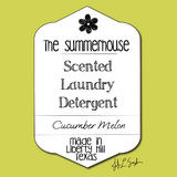 32 oz CUCUMBER MELON Scented Boutique Laundry Detergent