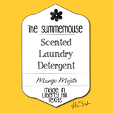 32 oz MANGO MOJITO Scented Boutique Laundry Detergent