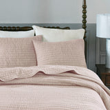 Serene Cotton Hand Quilted Coverlet Set
